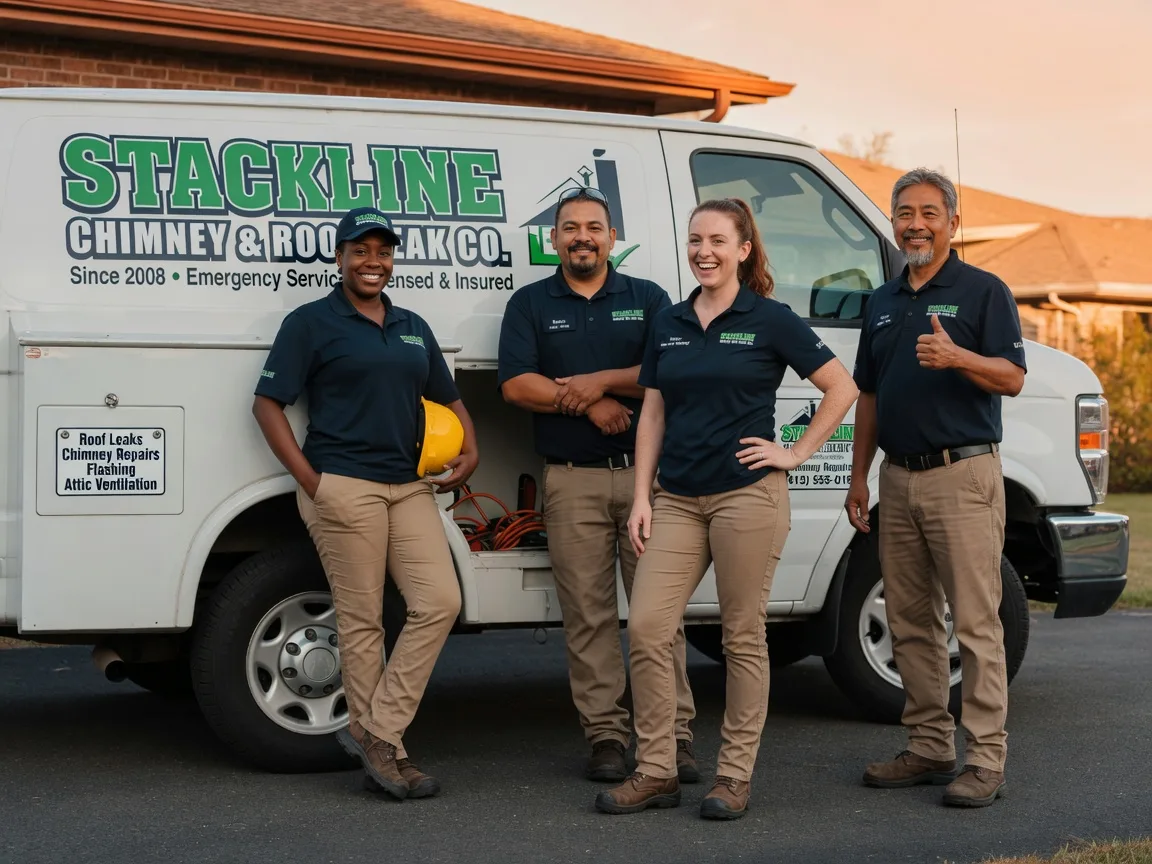 Chimney flashing repair company in Chappell, KY